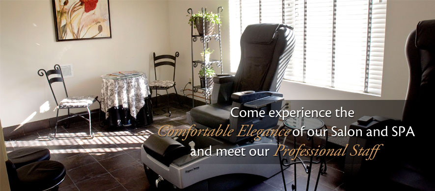 Come experience the comfortable elegance of our Salon and SPA and meet our professional staff
